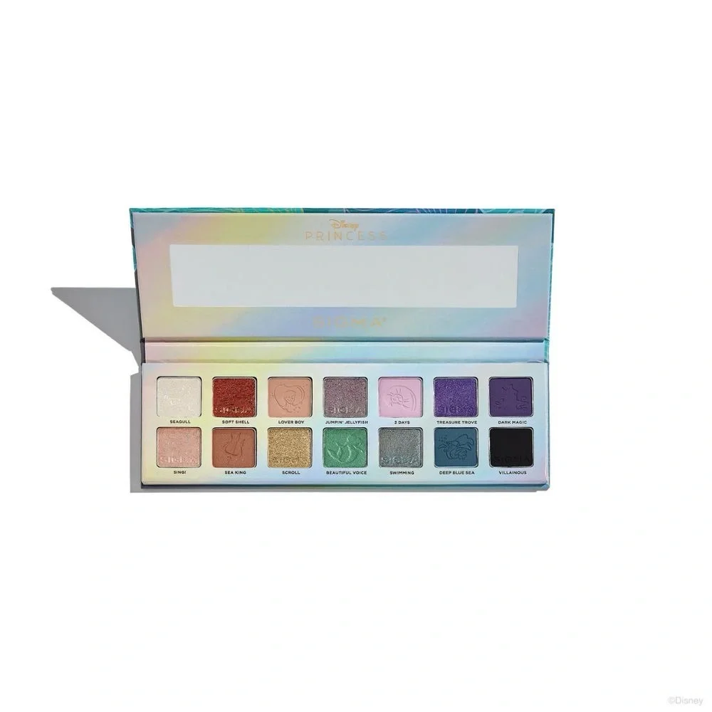 Sigma Beauty The Little Mermaid Eyeshadow Palette DISCONTINUED